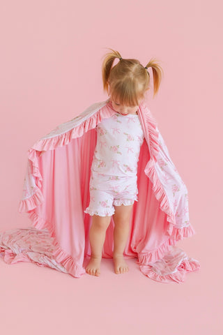 BLOOM & BOW DREAM RUFFLE BLANKET