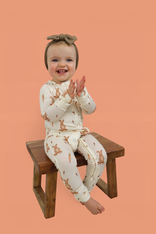 ROLLIN' RABBITS DREAM ROMPER