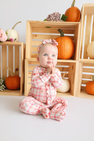 HARVEST BLOOMS DREAM RUFFLE ROMPER