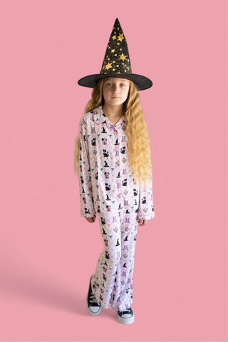 BROOMSTICKS AND BLOSSOMS DREAM GIRL'S FLARE SET