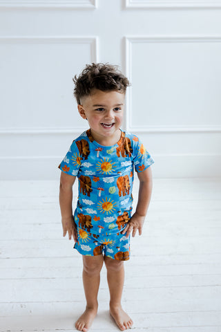 BEAR-Y BLUE SKIES DREAM SHORT SET