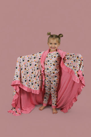 SWEET PEA SUSHI DREAM RUFFLE BLANKET