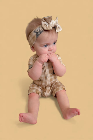 TEDDY CHECK DREAM SHORTIE