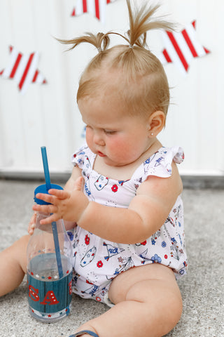 LITTLE MISS USA DREAM BUBBLE ROMPER