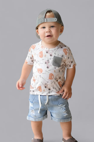 BEDTIME BIRDIE DREAM POCKET TEE