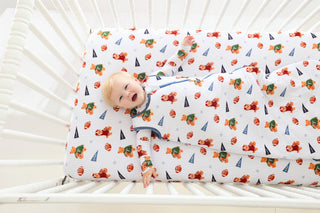 TOUCHDOWN TEDDY DREAM CRIB SHEET