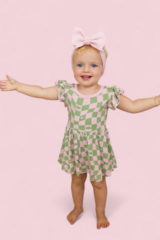 EXCLUSIVE DBLC ERA DREAM CAP SLEEVE BODYSUIT DRESS