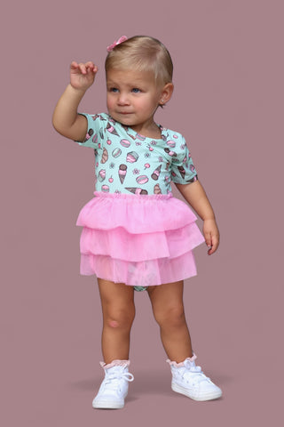 EXCLUSIVE BERRY CUTE BAKERY DREAM TUTU  BODYSUIT DRESS