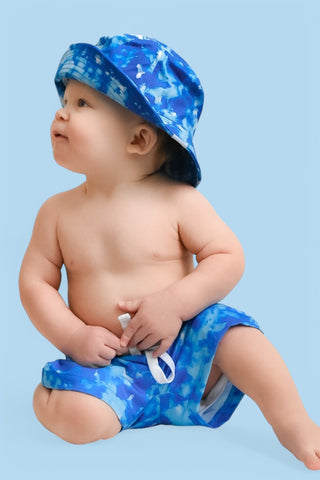 SAPPHIRE SEAS BOY'S DREAM SWIM TRUNKS