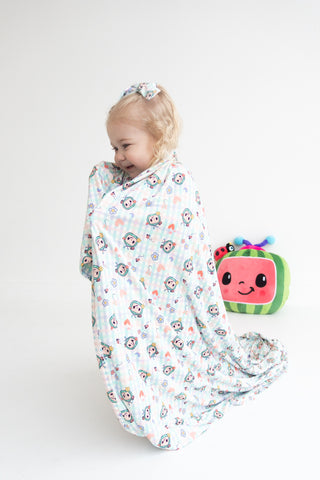 CoComelon x Dream Big Little Co SPRINGTIME MELON DREAM BLANKET