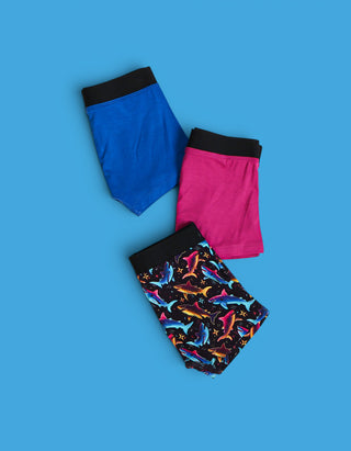SHARK FRENZY DREAM BOY'S BOXER BRIEF SET