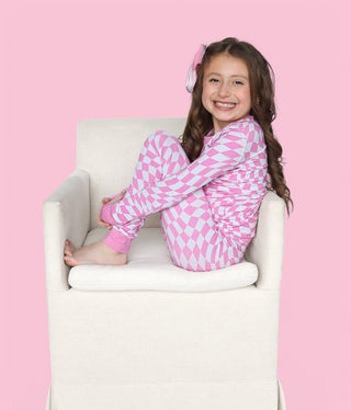 BUBBLEGUM WAVY CHECKERS DREAM SET