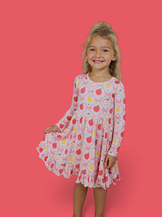 PENCILS & BOWS DREAM RUFFLE DRESS
