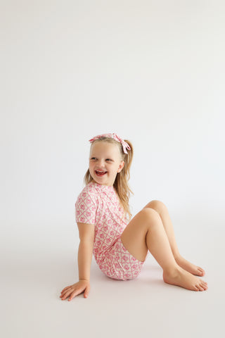 VINTAGE CHERRY CHARM DREAM SHORT SET