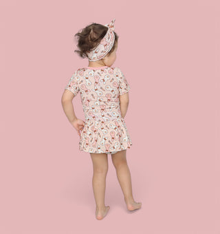 BUNNIES AND BOWS DREAM BODYSUIT DRESS