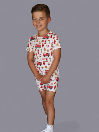 FIREHOUSE HEROES DREAM SHORT SET