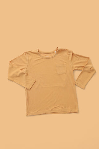 HONEY RIB DREAM POCKET TEE