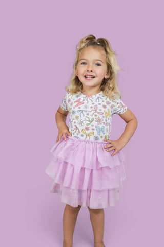 BOW GARDEN DREAM TUTU DRESS