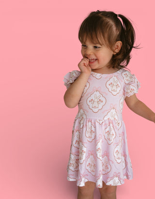 BUNNY BOW BLOSSOMS DREAM BODYSUIT DRESS