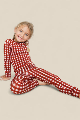 PEPPERMINT PLAID DREAM SET