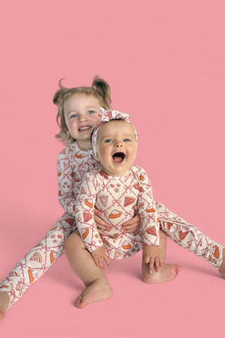 SLICE OF FALL LONG SLEEVE DREAM BODYSUIT DRESS