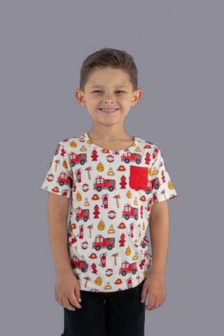 FIREHOUSE HEROES DREAM POCKET TEE