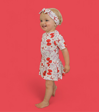 PITCH PERFECT BOWS DREAM BODYSUIT DRESS