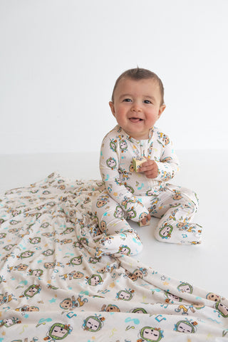 CoComelon x Dream Big Little Co JJ MUSICAL MELON DREAM ROMPER