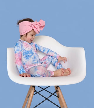 COTTON CANDY TIE DYE DREAM ROMPER
