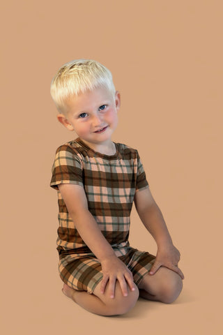 HARVEST TARTAN DREAM SHORT SET