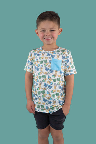 COOL SUMMER DREAM POCKET TEE