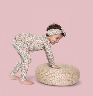 VICTORIAN BLOOM DREAM RUFFLE ROMPER