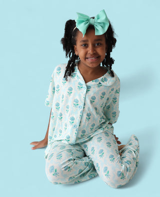 BLUE RIBBON BLOOMS DREAM GIRL'S FLARE SET