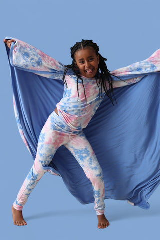 COTTON CANDY TIE DYE DREAM BLANKET