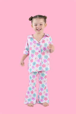 VIOLET FIELDS DREAM GIRL'S FLARE SET