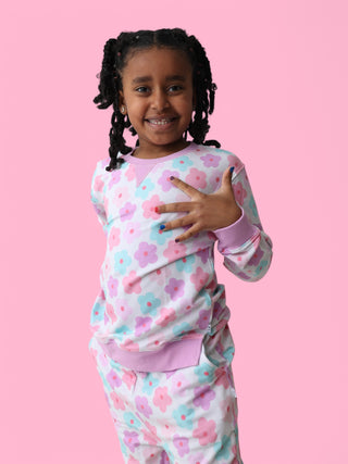 VIOLET FIELDS DREAM PULLOVER