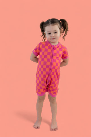 NEON DREAMS CHECKERS DREAM SHORTIE