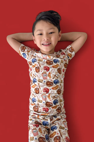 TAKE ME OUT TO THE BALL GAME DREAM SHORT SET