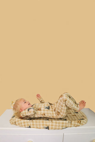 TEDDY CHECK DREAM CHANGING PAD