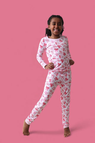 BOW CHECKERED CHARM DREAM SET