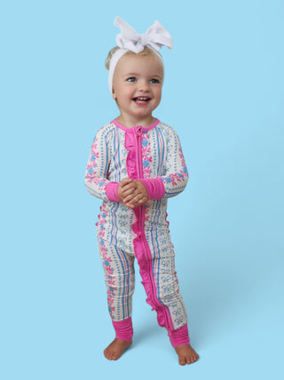 PETITE POSIE DREAM RUFFLE ROMPER