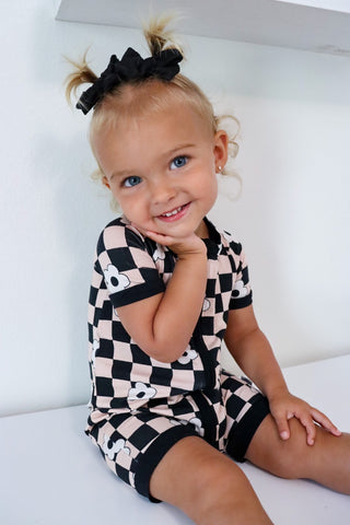 RETRO DAISY CHECKS DREAM SHORTIE