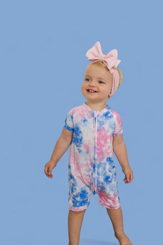 COTTON CANDY TIE DYE DREAM SHORTIE