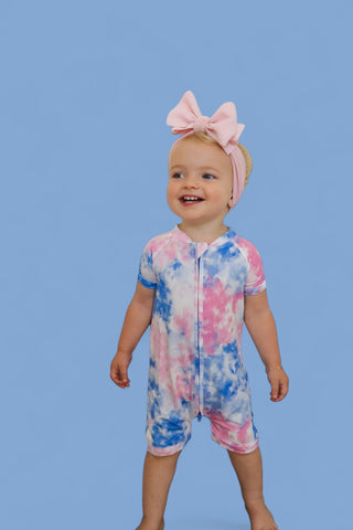 COTTON CANDY TIE DYE DREAM SHORTIE