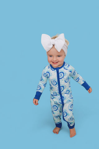 OCEAN WAVES TIE DYE DREAM ROMPER