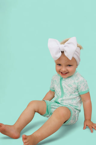 SEAFOAM TIE DYE DREAM SHORTIE