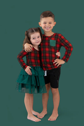 TARTAN CHEER DREAM TUTU DRESS