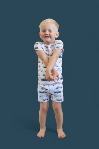 RETRO RIDES DREAM SHORT SET