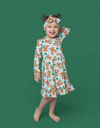 TEDDY O'LUCK DREAM RUFFLE DRESS