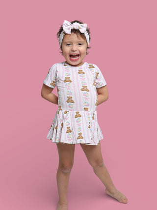 BEAR-Y BLOSSOMS DREAM BODYSUIT DRESS